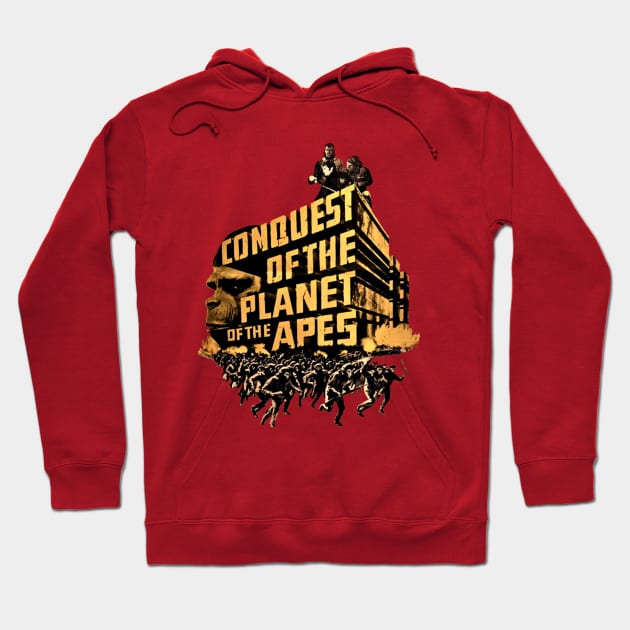 Conquest of the Planet of the Apes Hoodie by Pop Fan Shop